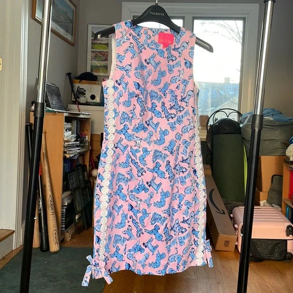 Lilly Pulitzer Ruff Night printed dress - Picture 2 of 8